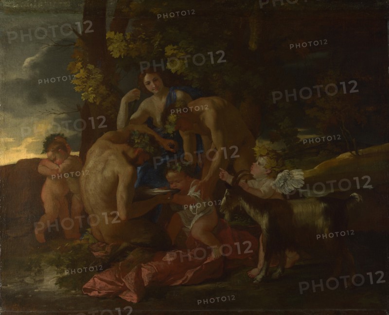 The Nurture of Bacchus, ca. 1628-1629. Artist: Poussin, Nicolas (1594-1665)