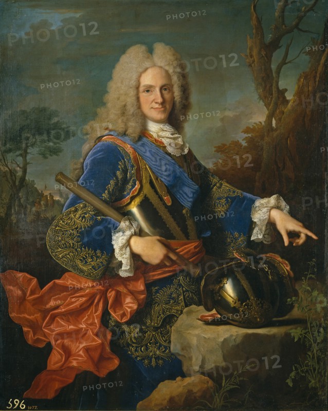 Portrait of Philip V (1683-1746), King of Spain, 1723. Artist: Ranc, Jean (1674-1735)