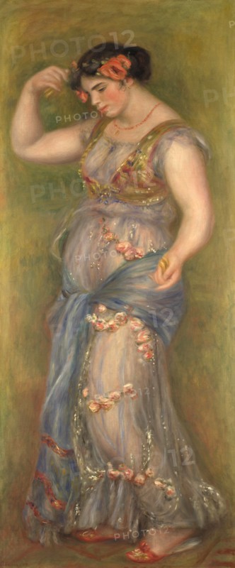 Dancing Girl with Castanets, 1909. Artist: Renoir, Pierre Auguste (1841-1919)
