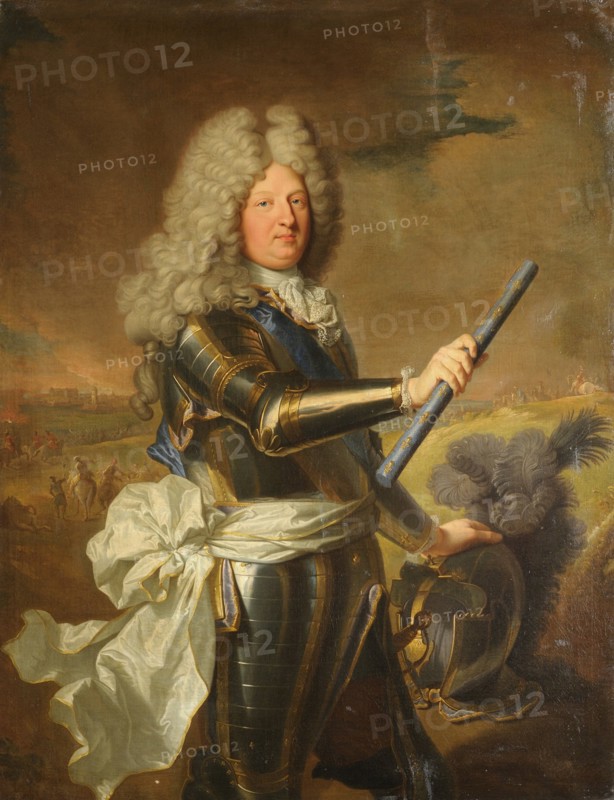 Louis de France, Dauphin (1661-1711), known as the Grand Dauphin, 1688. Artist: Rigaud, Hyacinthe François Honoré (1659-1743)