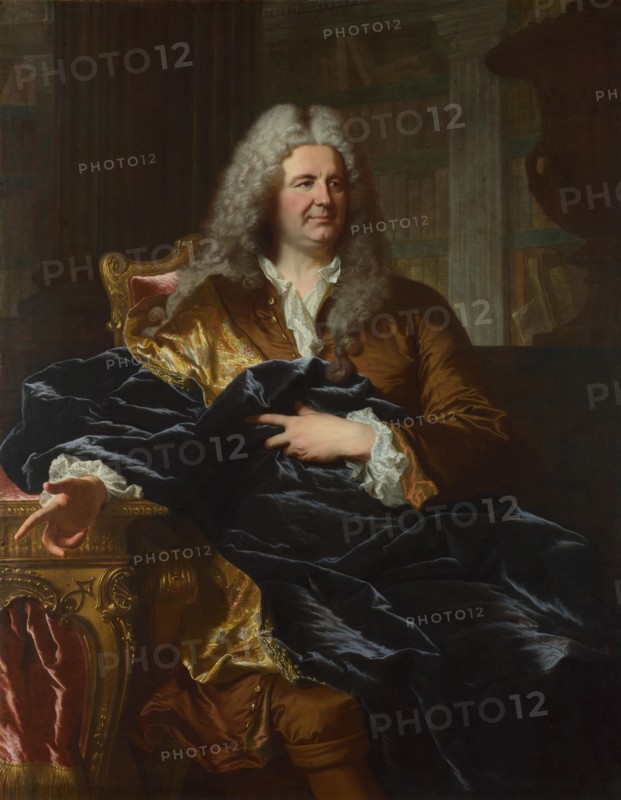 Portrait of Antoine Pâris, 1724. Artist: Rigaud, Hyacinthe François Honoré (1659-1743)