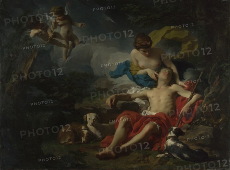 Diana and Endymion, c. 1740. Artist: Subleyras, Pierre (1699-1749)