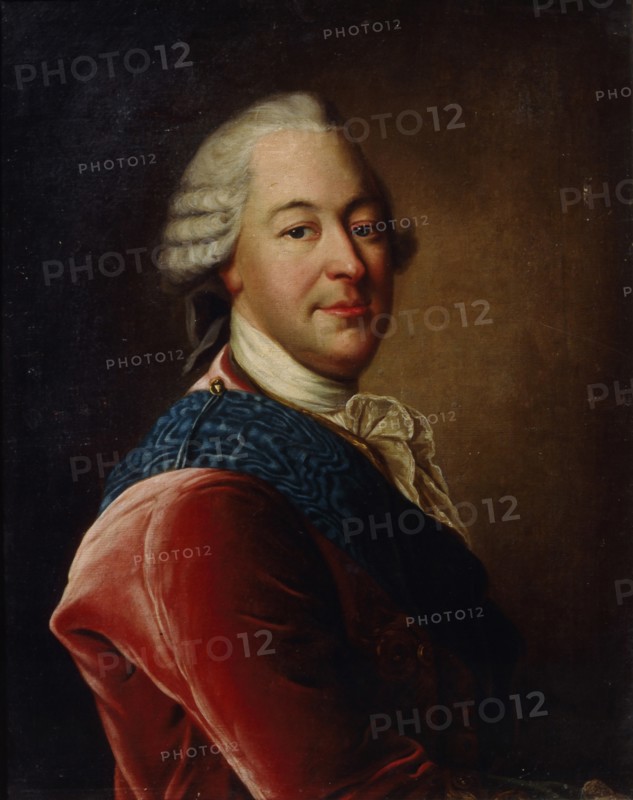 Portrait of Count Mikhail Illarionovich Vorontsov (1714-1767), Mid of the 18th cen.. Artist: Tocqué, Louis (1696-1772)