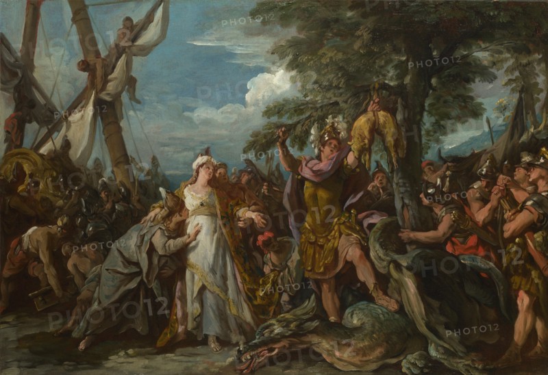 The Capture of the Golden Fleece, 1743. Artist: Troy, Jean-François de (1679-1752)