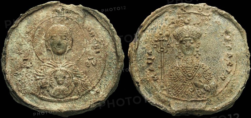 Seal of Empress Maria of Alania, 1070. Artist: Numismatic, Ancient Coins