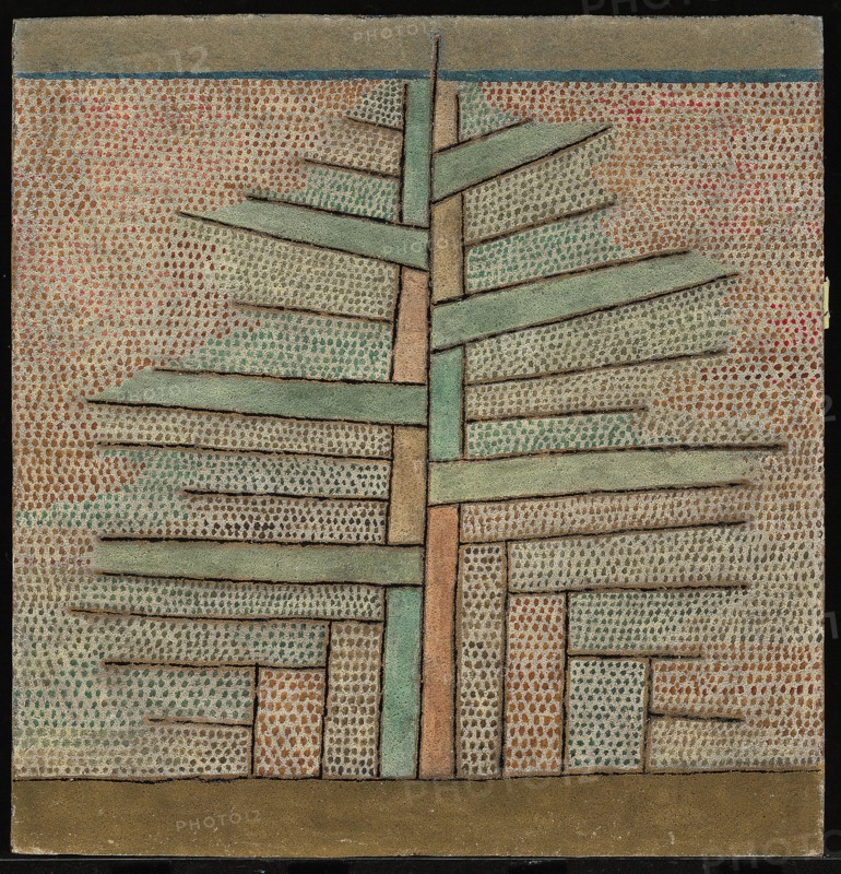 Pine tree, 1932. Artist: Klee, Paul (1879-1940)