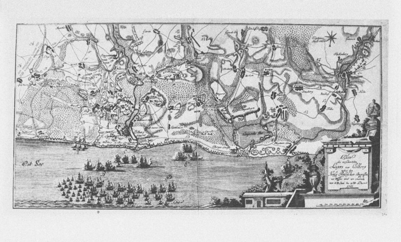 The capture of the Prussian fortress of Kolberg on 16 December 1761, 1761. Artist: Anonymous master