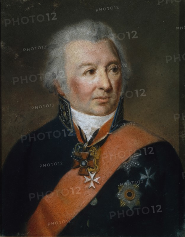 Portrait of Alexander Alexandrovich Sablukov (1749-1828), 1819. Artist: Bardou, Karl Wilhelm (1750s-after 1842)