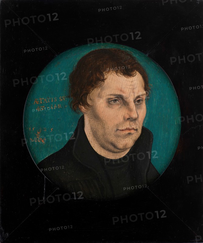 Martin Luther (1483-1546), 1525. Artist: Cranach, Lucas, the Elder (1472-1553)