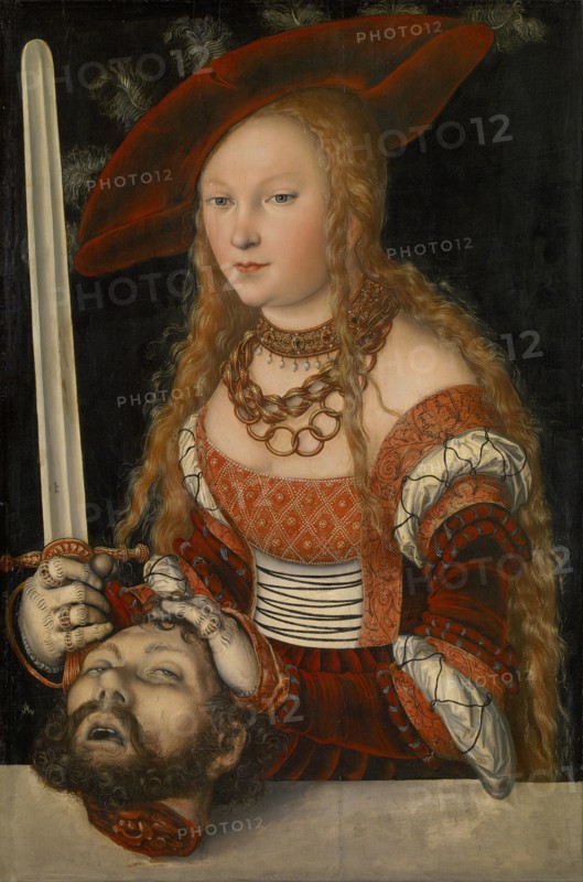 Judith with the Head of Holofernes, ca 1530. Artist: Cranach, Lucas, the Elder (1472-1553)