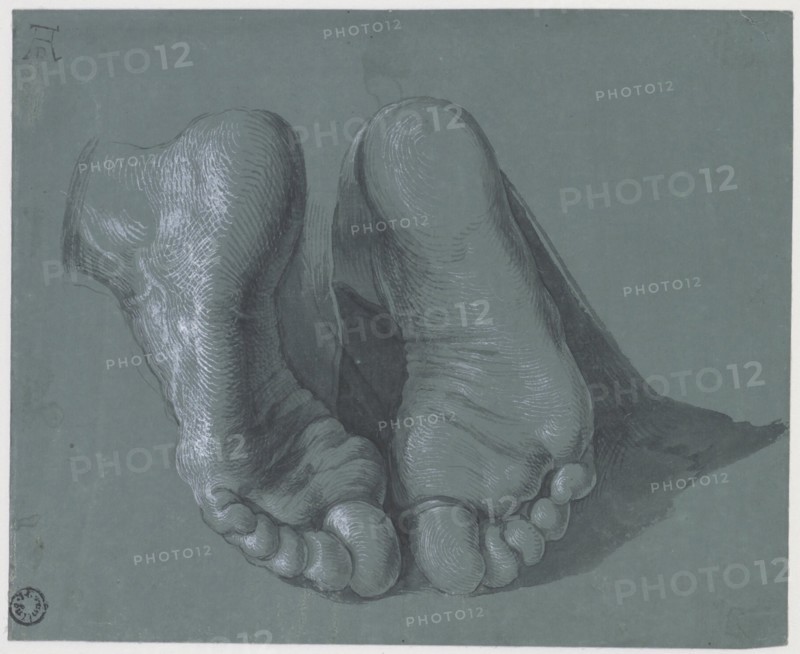 Study of Two Feet, c.1508. Artist: Dürer, Albrecht (1471-1528)