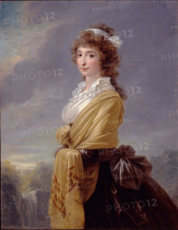 Portrait of Countess Elisabeth von Thun-Hohenstein (1764-1806), 1787. Artist: Füger, Heinrich Friedrich (1751-1818)