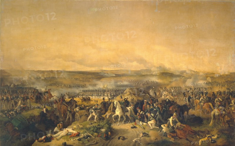The Battle of Borodino on August 26, 1812, 1843. Artist: Hess, Peter von (1792?1871)