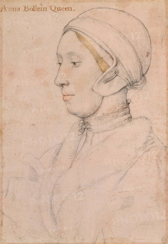 Unknown Lady (Anne Boleyn), 1536. Artist: Holbein, Hans, the Younger (1497-1543)