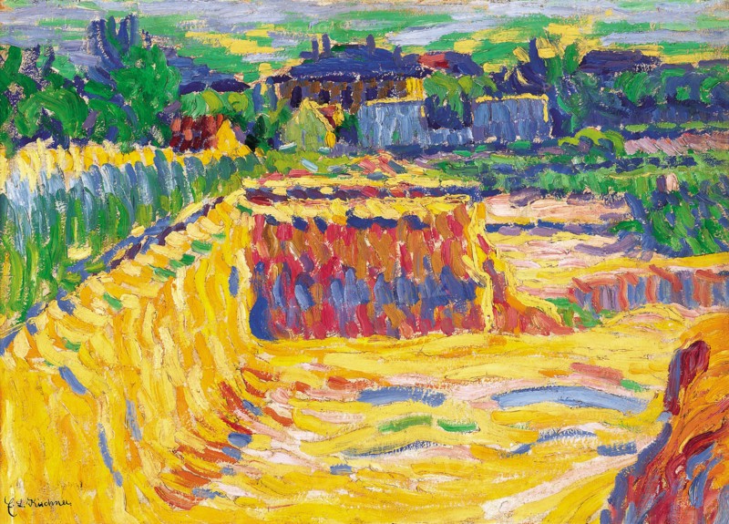 The Loam Pit, c. 1906. Artist: Kirchner, Ernst Ludwig (1880-1938)