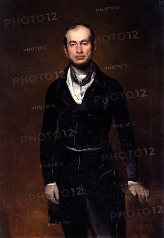 Portrait of the Chamberlain Count Julius Zech-Burkersroda, 1841. Artist: Rayski, Louis Ferdinand von (1806-1890)