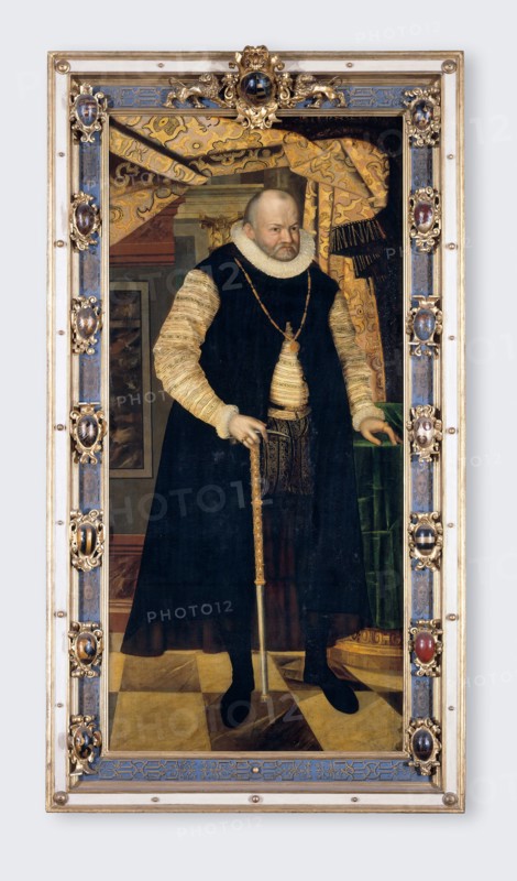 Elector August of Saxony (1526-1586), 1586. Artist: Röder (Rheder), Cyriacus (ca. 1560-1598)