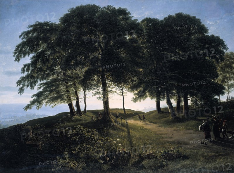 Morning, 1813. Artist: Schinkel, Karl Friedrich (1781-1841)