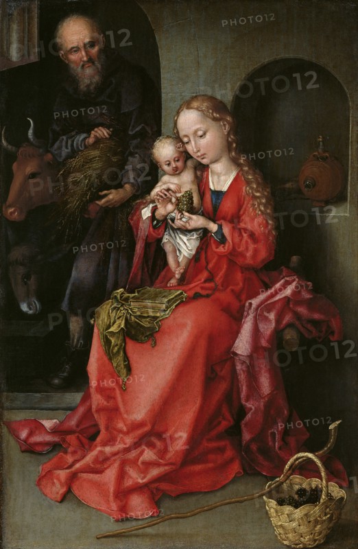 The Holy Family, 1480-1490. Artist: Schongauer, Martin (ca. 1445/50-1491)