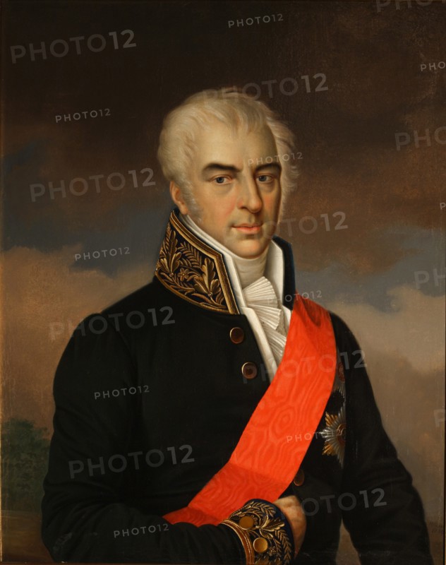 Portrait of Count Alexei Kirillovich Razumovsky (1748-1822), 1849. Artist: Schulz, Carl (1823-1876)