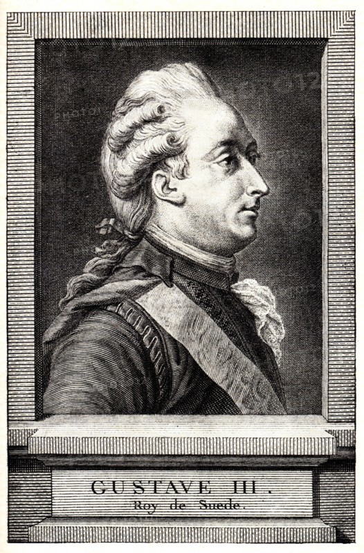 Portrait of Gustav III of Sweden, Early 19th cen.. Artist: Anonymous