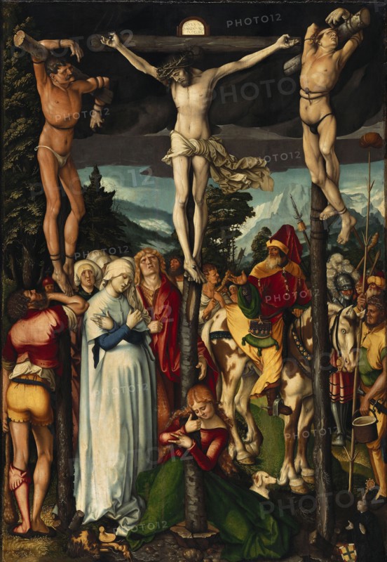 The Crucifixion of Christ, 1512. Artist: Baldung, Hans (1484-1545)
