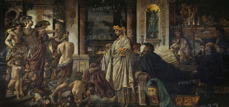 The Symposium (Second Version), ca 1871-1874. Artist: Feuerbach, Anselm (1829-1880)