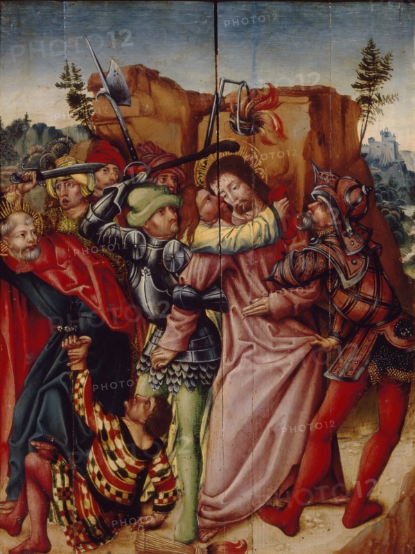 The Judas Kiss, Early16th cen.. Artist: German master