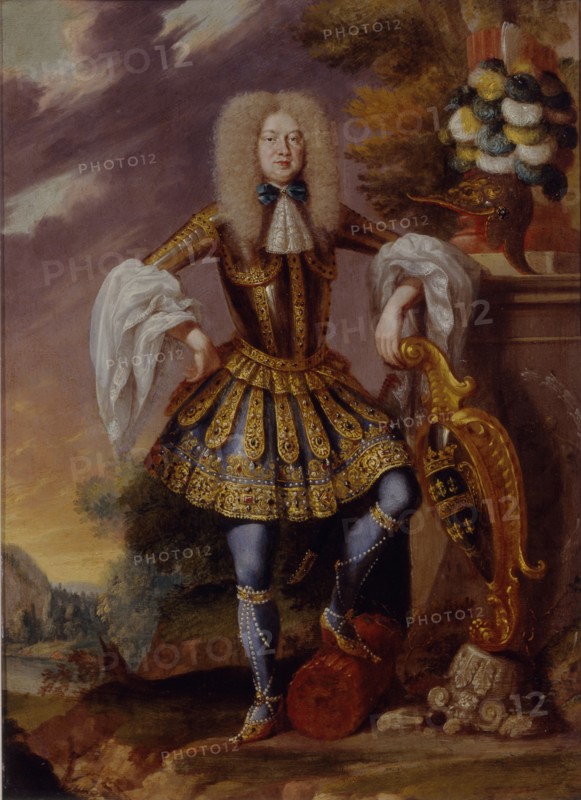 A Man in Fancy Dress, Early 18th cen.. Artist: German master