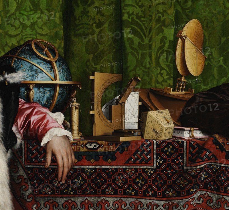 The Ambassadors (Detail), 1533. Artist: Holbein, Hans, the Younger (1497-1543)