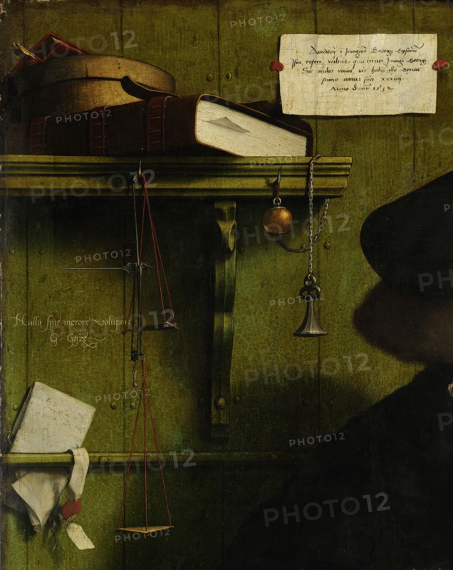 The Merchant Georg Gisze (Detail), 1532. Artist: Holbein, Hans, the Younger (1497-1543)