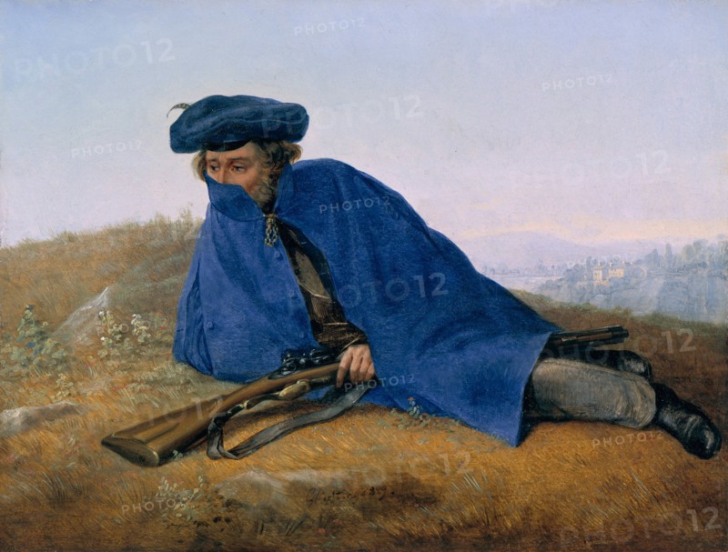 Outpost Duty, 1829. Artist: Kersting, Georg Friedrich (1785-1847)