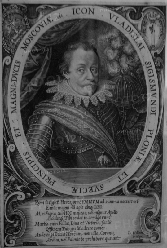 King Wladyslaw IV Vasa of Poland (1595-1648), Tsar of Russia, before 1632. Artist: Kilian, Lucas (1579-1637)