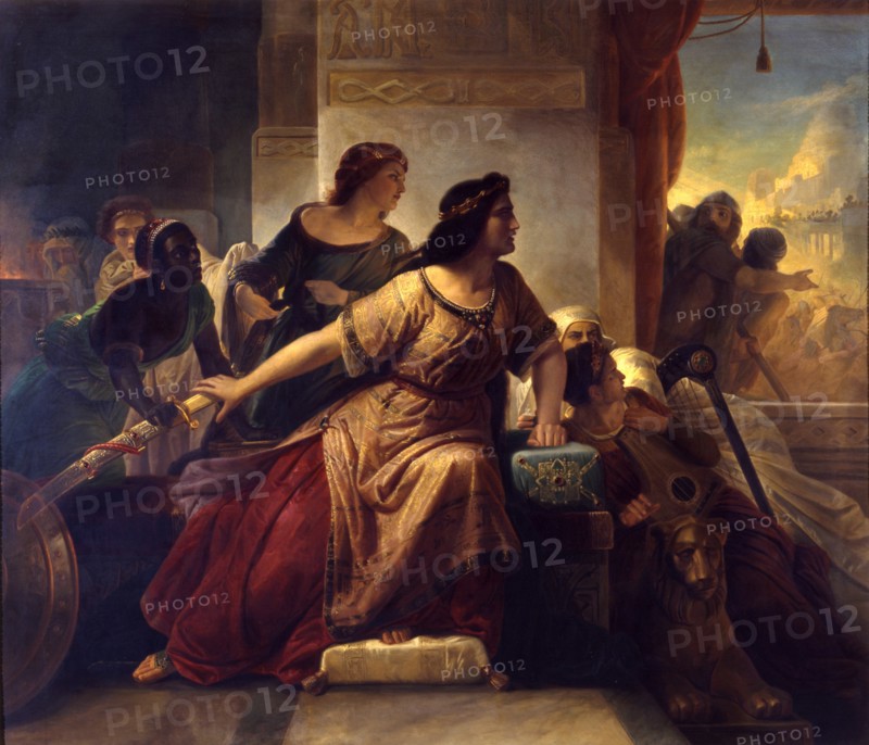 Semiramis, 1852. Artist: Koehler, Christian (1809-1861)