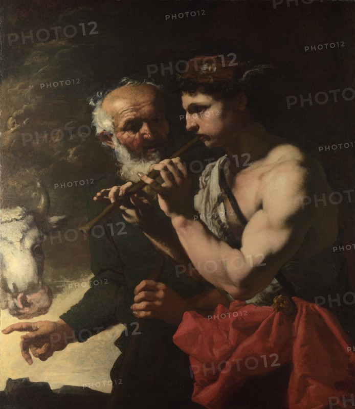 Mercury piping to Argus, 1655-1657. Artist: Loth, Johann Karl (1632-1698)