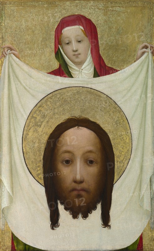 Saint Veronica with the Sudarium, c.1420. Artist: Master of Saint Veronica (active 1395?1420)