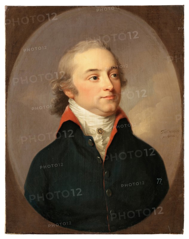 Portrait of Friedrich Karl Ludwig, Duke of Schleswig-Holstein-Sonderburg-Beck (1757-1816), 1800. Artist: Tischbein, Johann Friedrich August (1750-1812)