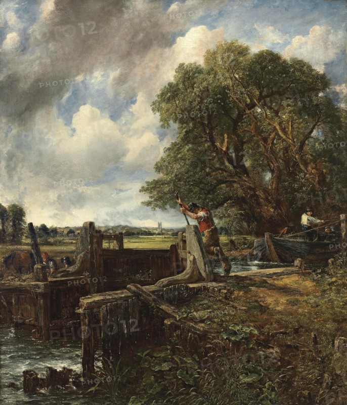 The Lock. Artist: Constable, John (1776-1837)