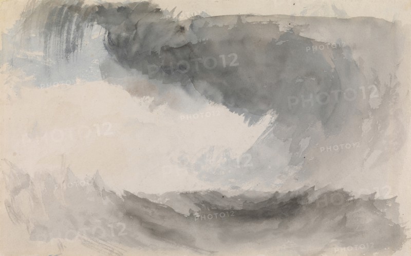 A storm at sea. Artist: Turner, Joseph Mallord William (1775-1851)