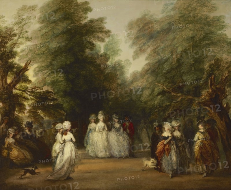 The Mall in St. James's Park, ca. 1783. Artist: Gainsborough, Thomas (1727-1788)