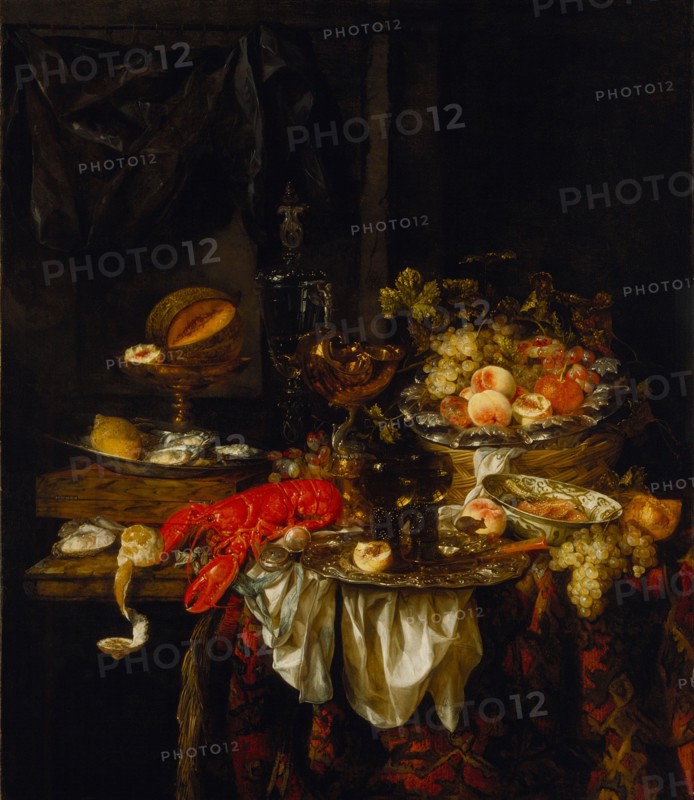 Banquet Still Life, 1667. Artist: Beijeren, Abraham Hendricksz, van (1620/21-1690)