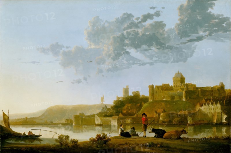 The Valkhof at Nijmegen, 1652-1654. Artist: Cuyp, Aelbert (1620-1691)