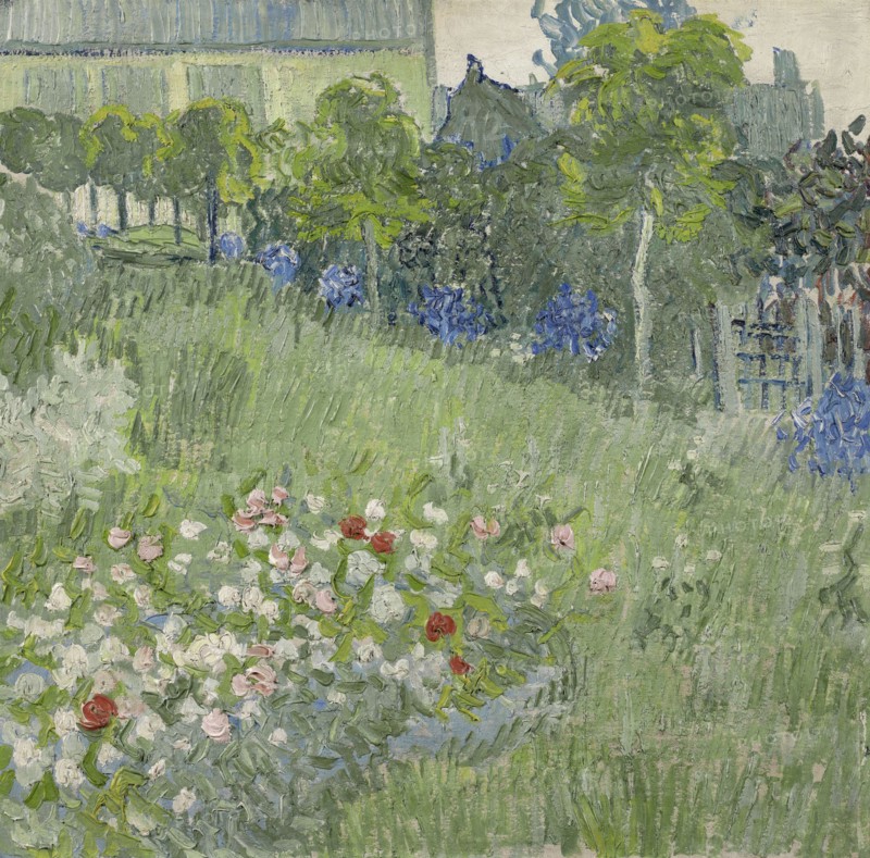 Daubigny's Garden, 1890. Artist: Gogh, Vincent, van (1853-1890)