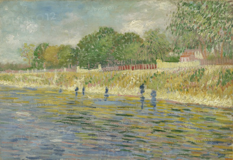 Bank of the Seine, 1887. Artist: Gogh, Vincent, van (1853-1890)