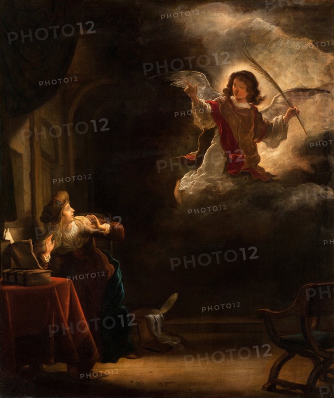 The Annunciation, 1655. Artist: Koninck, Salomon (1609-1656)
