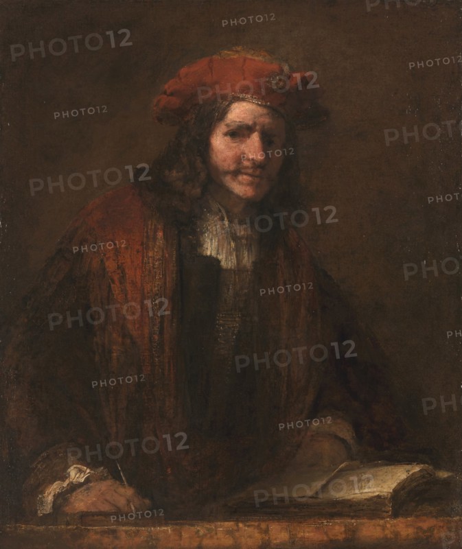 The Man with the Red Cap, c. 1660. Artist: Rembrandt van Rhijn (1606-1669)