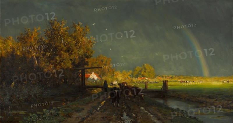 Rainbow, 1875. Artist: Roelofs, Willem (1822-1897)