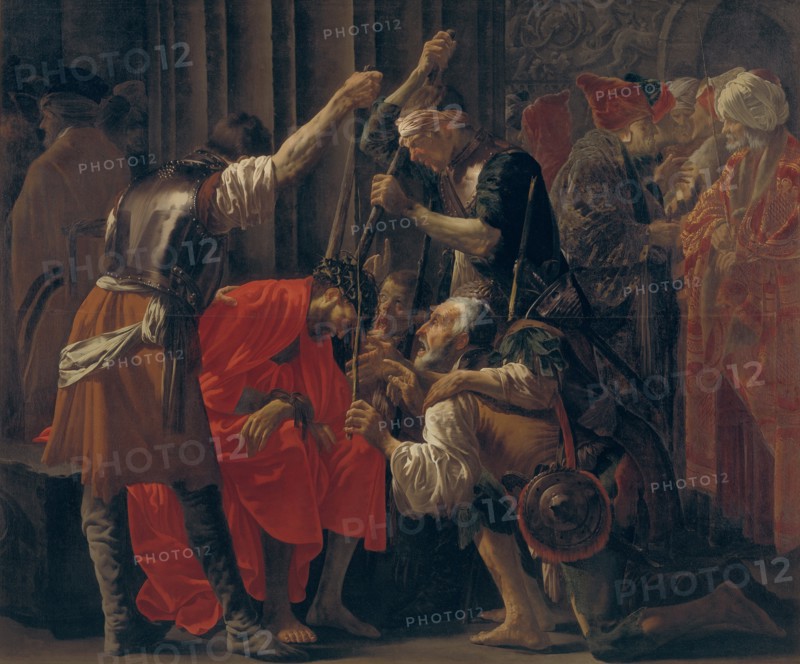 Christ Crowned with Thorns, 1620. Artist: Terbrugghen, Hendrick Jansz (1588-1629)