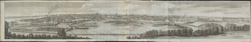 Moscow (From: Reizen over Moskovië), 1711. Artist: Bruijn, Cornelis de (1652-1727)