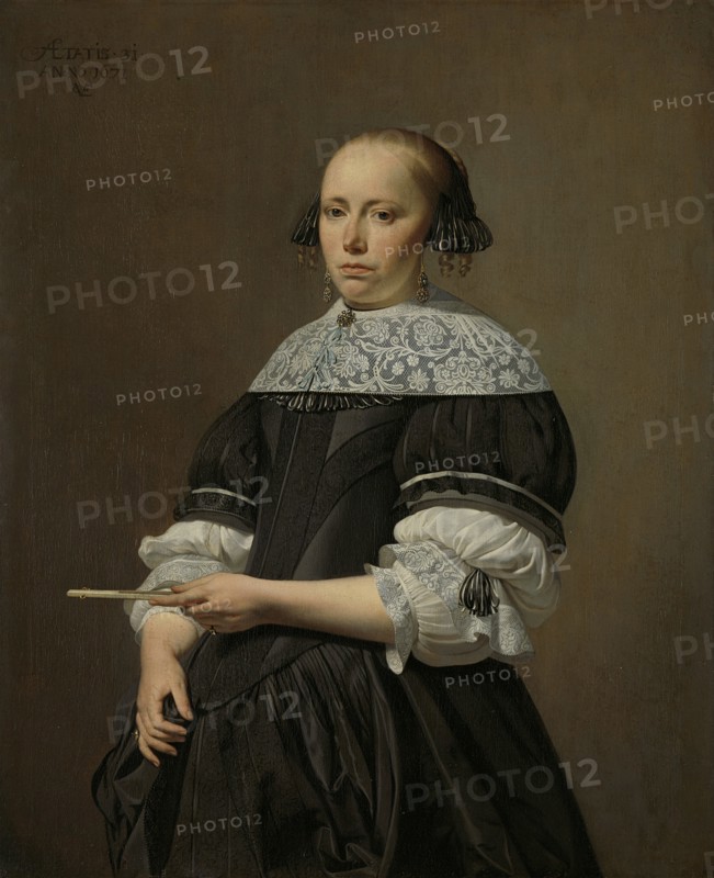 Portrait of Elisabeth van Kessel, 1671. Artist: Everdingen, Caesar Boëtius van (1616-1678)